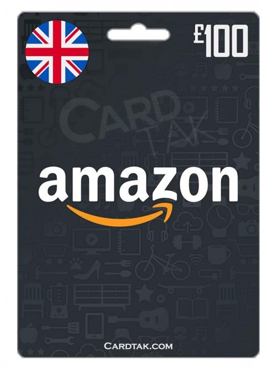 گیفت کارت آمازون 100 پوندی انگلیس (UK)